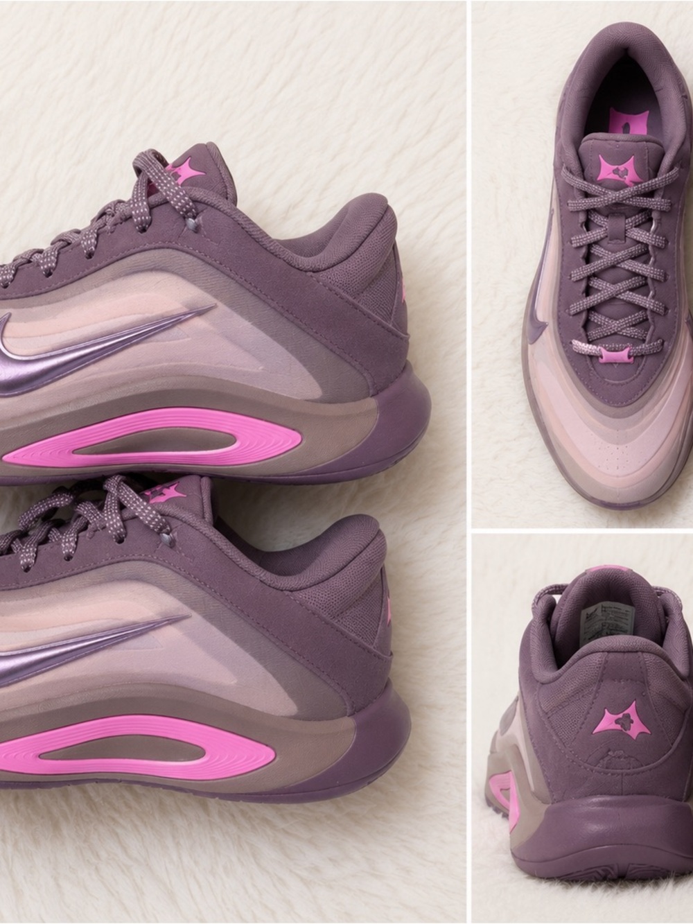 Nike Women’s Athletic Sneakers in Mauve and Pink